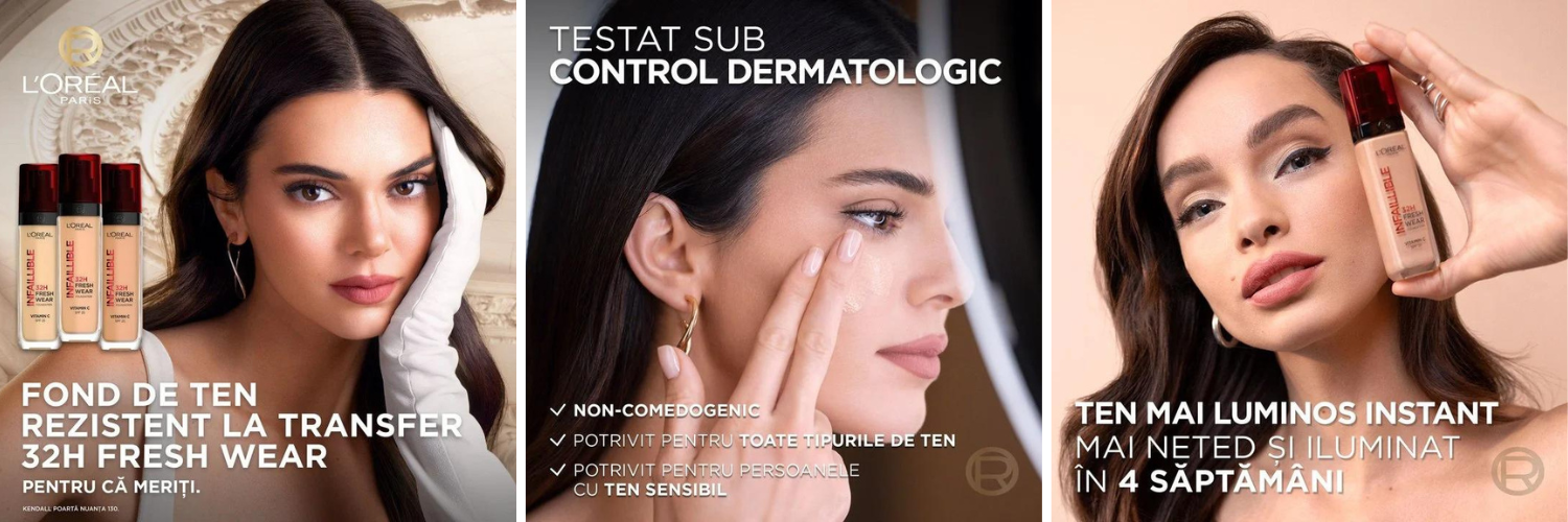 Fond de ten rezistent la transfer Infaillible 32H Fresh Wear, 220 Sand